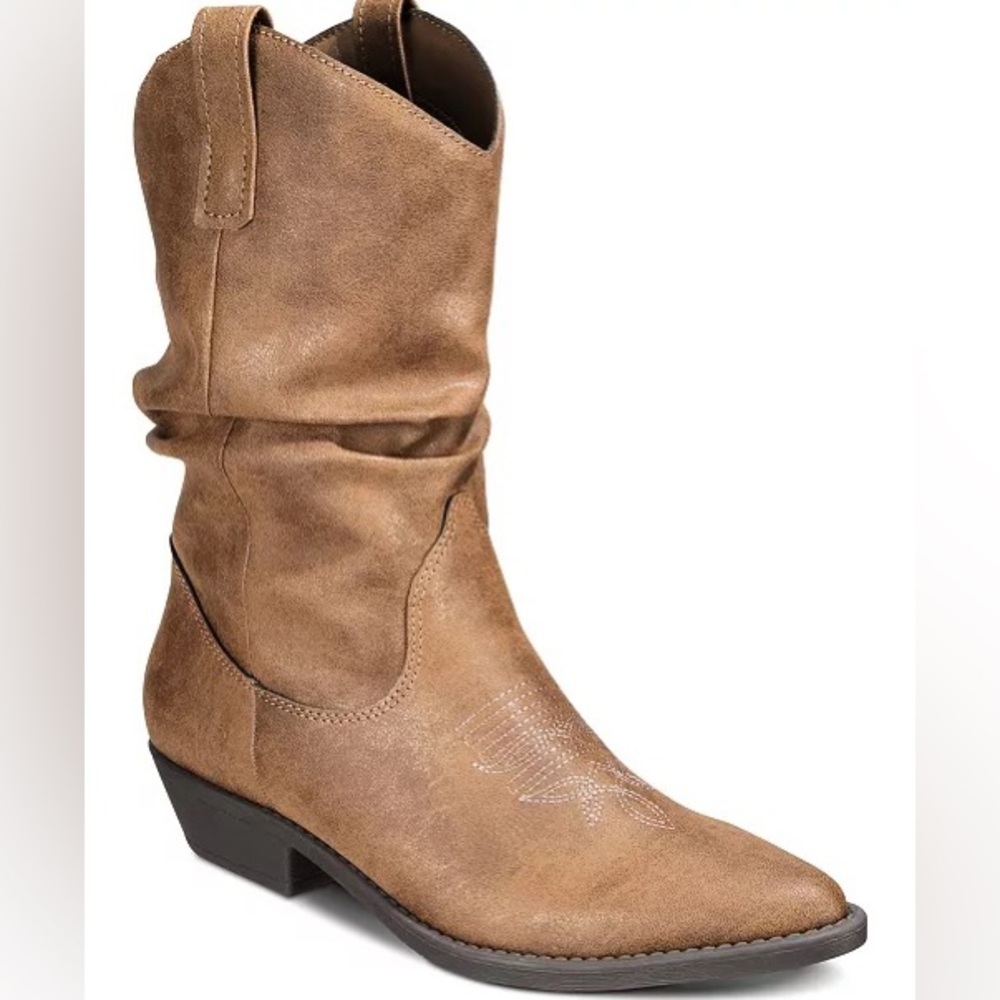 Style & Co Dannaa Western Cowgirl Boots size 6.5